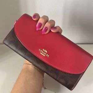 Coach slim envelope wallet